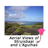 Aerial Views Of Struisbaai and L'Agulhas