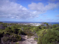 On a hill overlooking Struisbaai