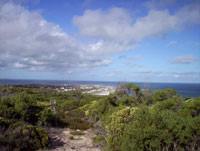 On a hill overlooking Struisbaai