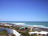 The sea from the balcony